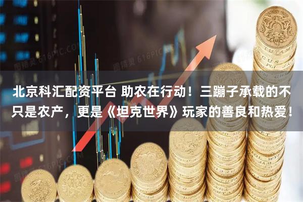 北京科汇配资平台 助农在行动！三蹦子承载的不只是农产，更是《坦克世界》玩家的善良和热爱！