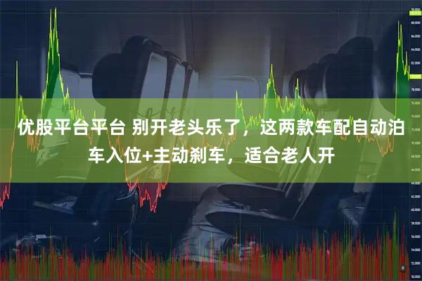 优股平台平台 别开老头乐了，这两款车配自动泊车入位+主动刹车，适合老人开